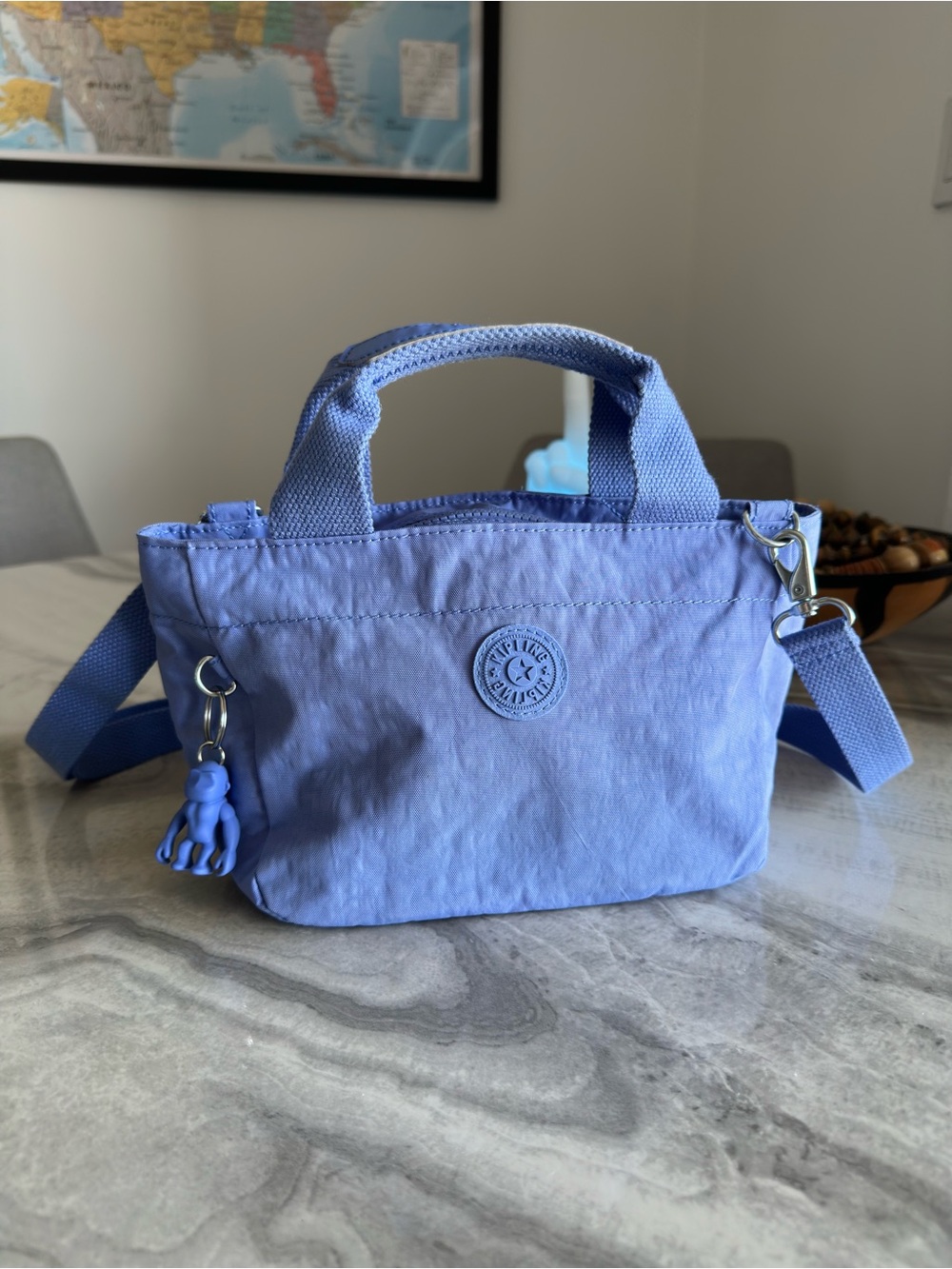 Kipling Sugar S II Mini Crossbody Handbag in Lavender Tone